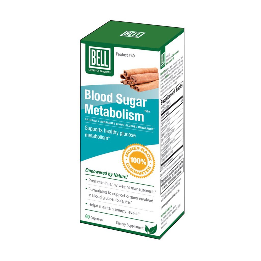 Bell Lifestyle Products Blood Sugar Metabolism 574 mg - 60 Capsules