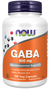 NOW Foods GABA Neurotransmitter Support 500 mg - 100 Veg Capsules