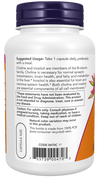 NOW Foods Choline & Inositol Nervous System Health - 100 Veg Capsules