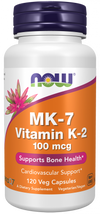 NOW Foods Vitamin K-2 100 mcg Supports Bone Health - 120 Veg Capsules