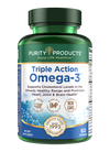 Purity Products Triple Action Omega 3 - 60 Softgels