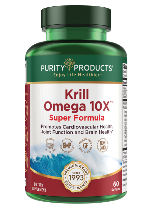 Purity Products Krill Omega 10X Super Formula - 60 Softgels