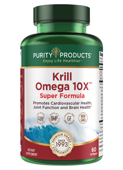 Purity Products Krill Omega 10X Super Formula - 60 Softgels