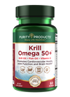 Krill Omega 50+® Krill Oil & Fish Oil Complex 1000mg (500mg Each) - Purity Products®