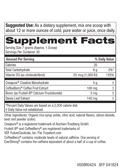 Purity Products EverStrong Berry Burst Powder - 210 Grams