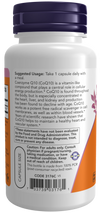 NOW Foods CoQ10 200 mg for Cardiovascular Health - 60 Veg Capsules