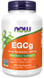 NOW Foods EGCg Green Tea Extract 400mg Free Radical Scavenger - 180 Veg Capsules