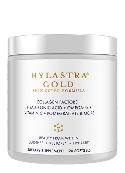 Hylastra® Gold Advanced Skin & Joint Support Softgels with BioCell Collagen® 60 Count - Purity Products®