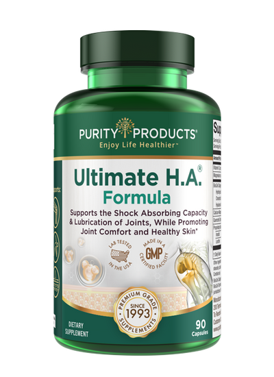 Ultimate H.A.® Formula Joint & Skin Support with BioCell Collagen® 60 Capsules - Purity Products®