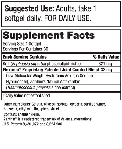 Flexuron® Joint Formula Elite Joint Support Supplement 30 Softgels - Purity Products®