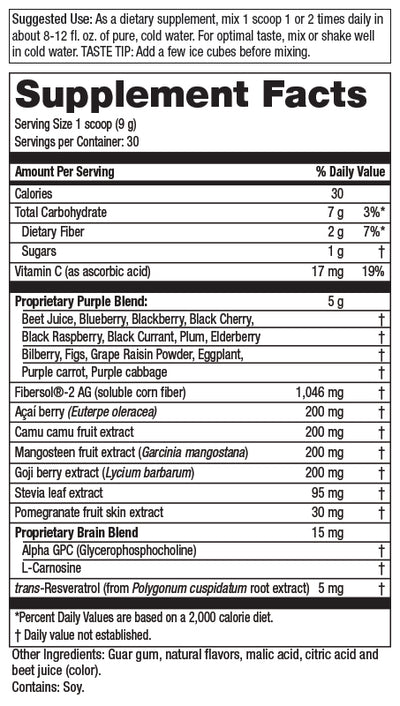 Purity Products Perfect Purples - 270 Grams