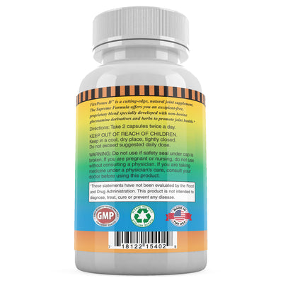 FlexProtex with Vitamin D3 Supreme Formula Joint Support 60 Capsules - Daily Health