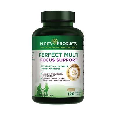 Purity Products Perfect Multi Focus Support - 120 Vegetarian Capsules