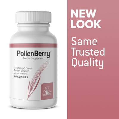 Graminex PollenBerry Flower Pollen Extract with Cranberry - 60 Capsules