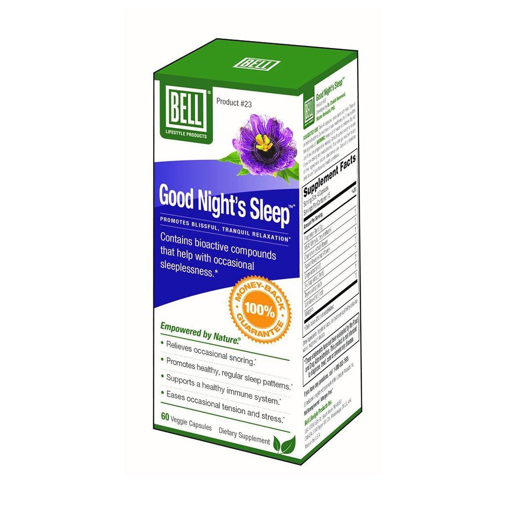 Bell Lifestyle Products Good Night's Sleep 750 mg - 60 Capsules