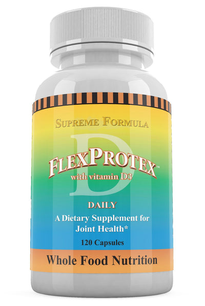 Daily Health FlexProtex with Vitamin D3 Supreme Formula - 120 Capsules