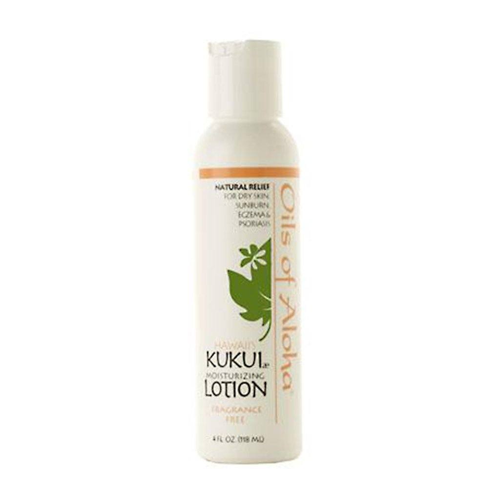 Oils of Aloha Kukui Moisturizing Lotion (Unscented) - 4 Ounces