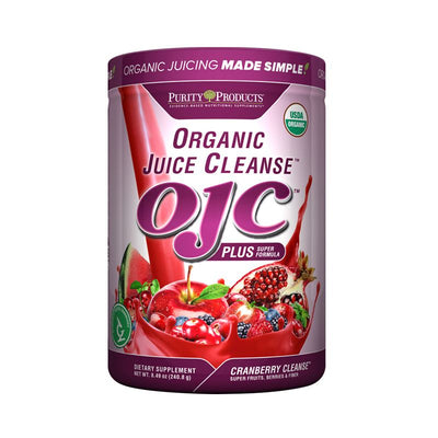 Purity Products OJC Plus Organic Juice Cleanse Super Formula Cranberry Cleanse - 240.8 Grams